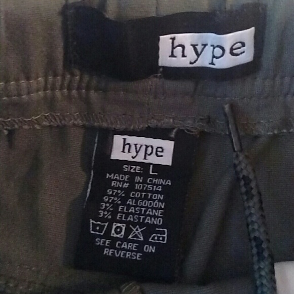 NWT Mens Hype Pull on Joggers size L - Picture 3 of 3